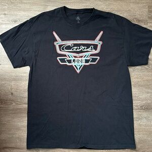 XL Black Cars Land T-shirt